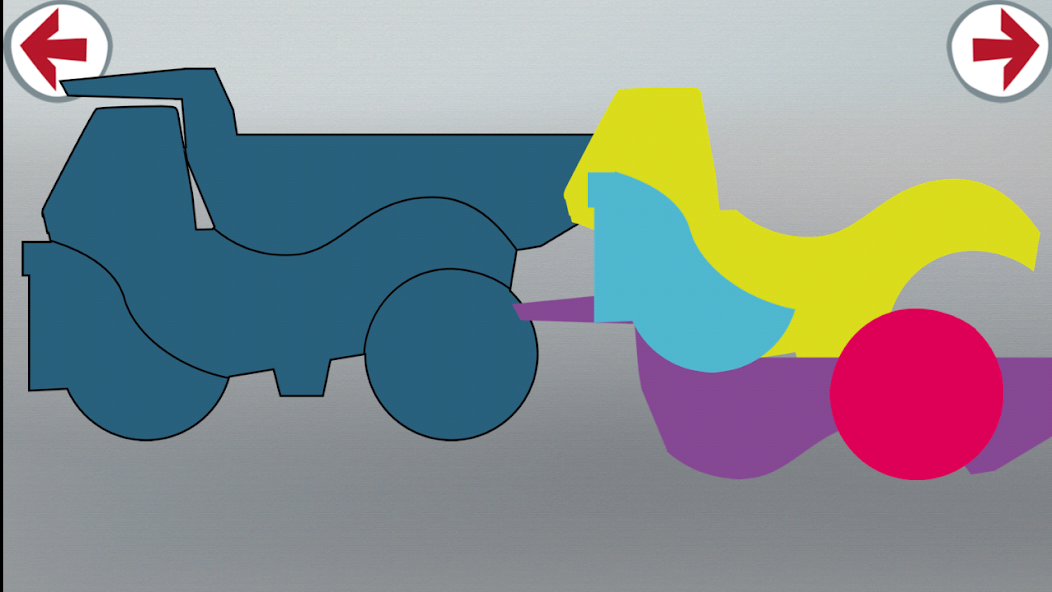 Kids Toddler Car Puzzle Game
