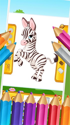 My Zoo Animal Friends Coloring