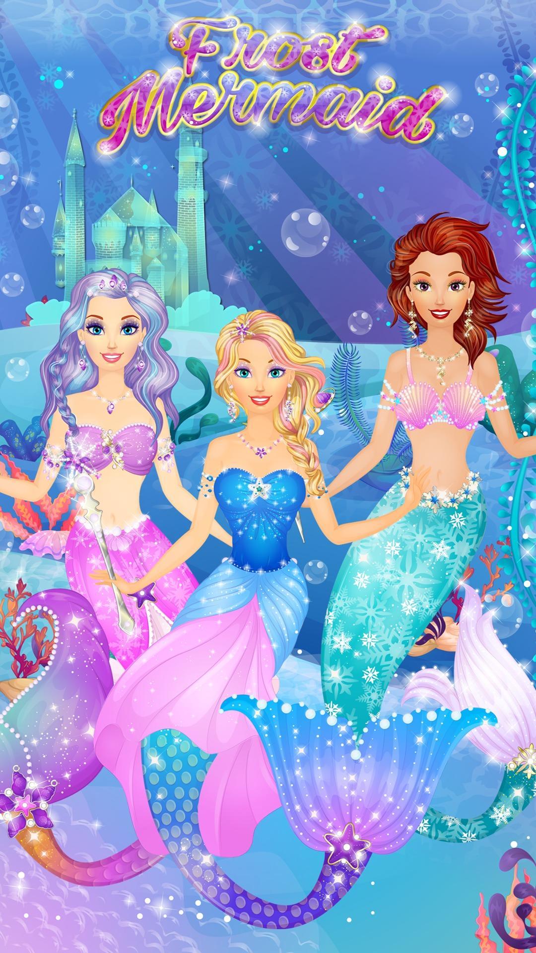 Icy Mermaid Dress Up and Makeup Game