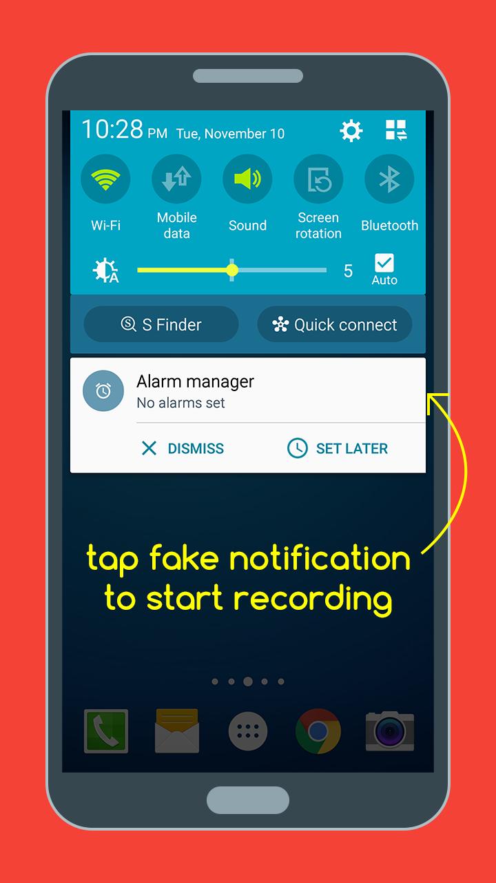 NotifCam Hidden Camera