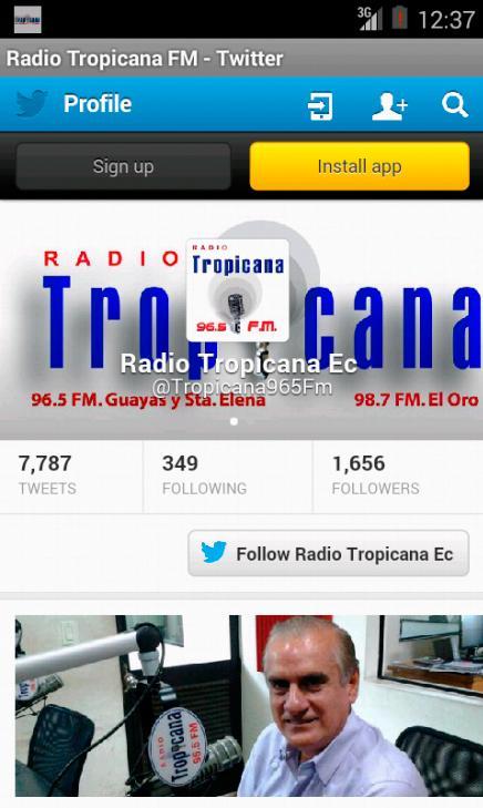 Radio Tropicana FM - Ecuador