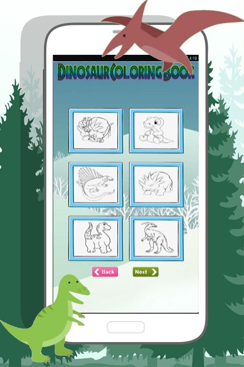Dinosaur Coloring Book