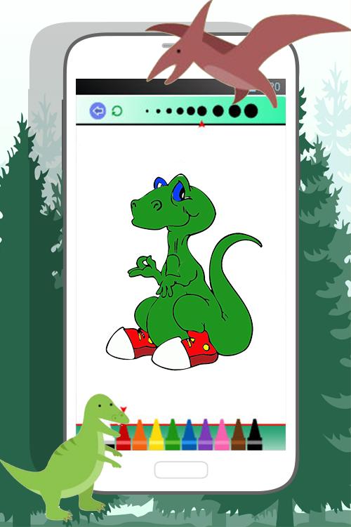 Dinosaur Coloring Book