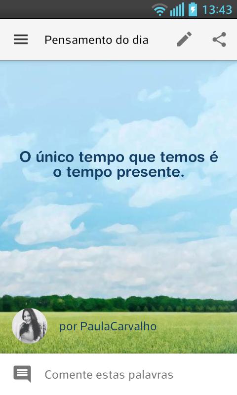 Pensamento