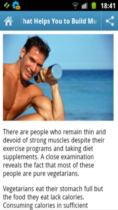 Body Building Diet App