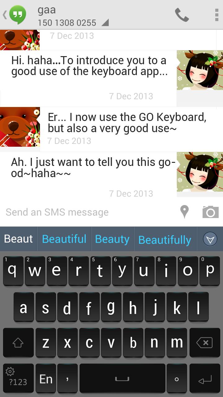 GOKeyboard Business Gray Theme