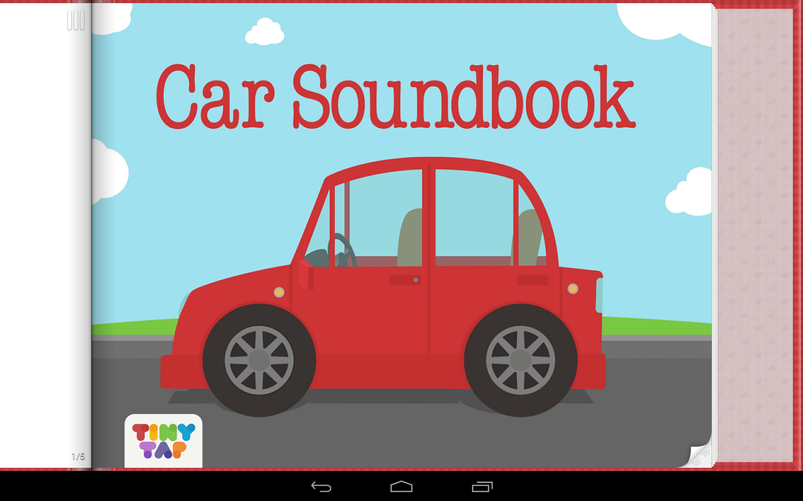 Car Soundbook for Kids