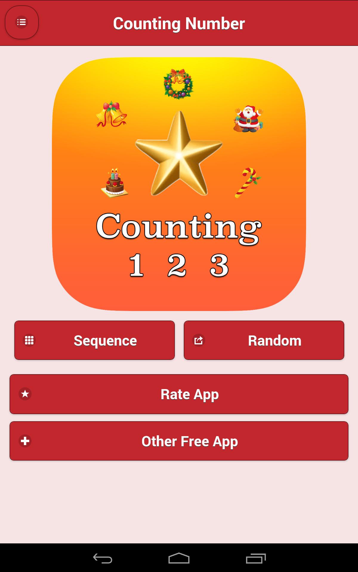 Counting Number Game for kids
