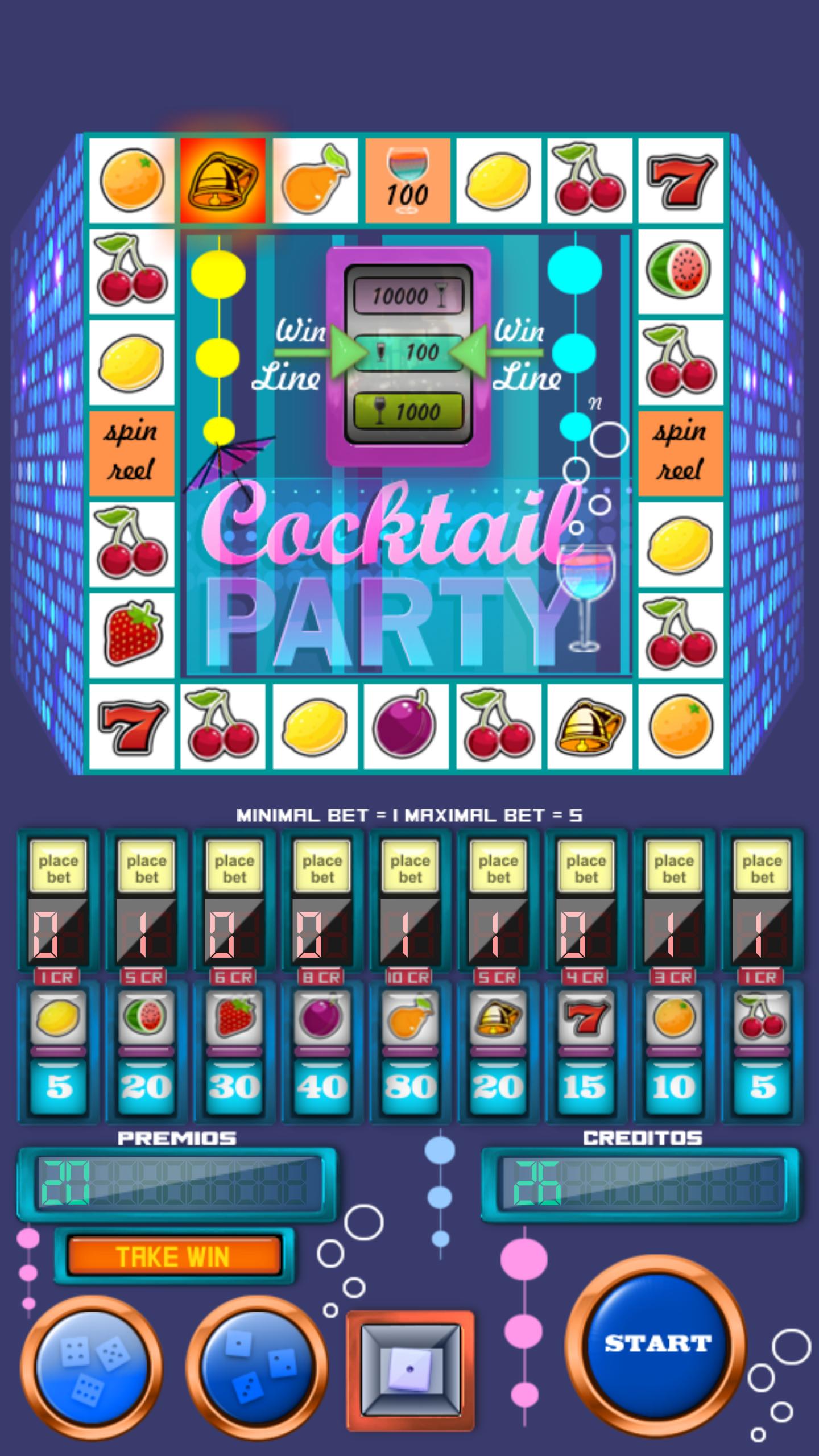 slot machine cocktail party