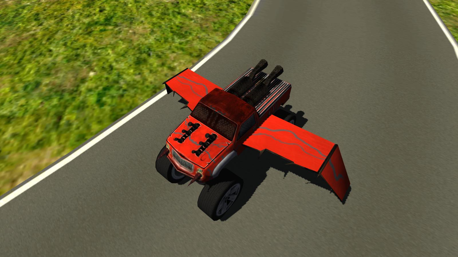 Flying Monster Truck Simulator 2019