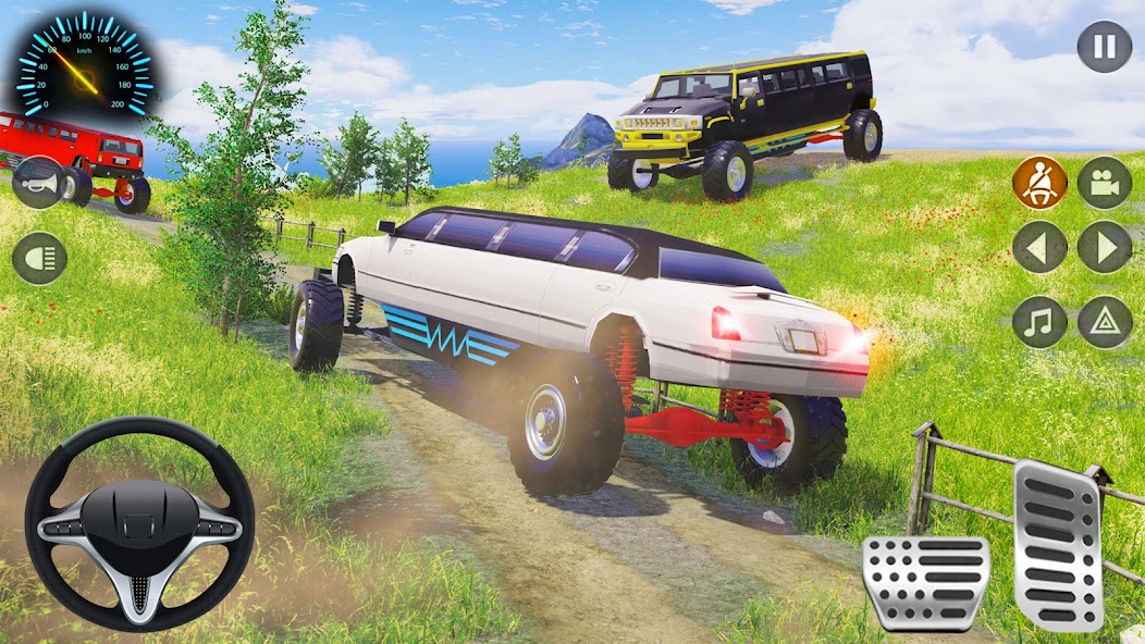 Offroad Limo Car Driving Sim