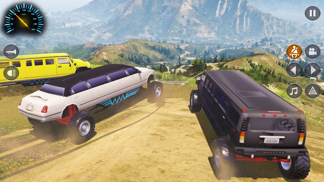 Offroad Limo Car Driving Sim