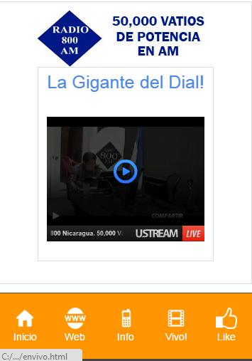 Radio 800 AM Nicaragua