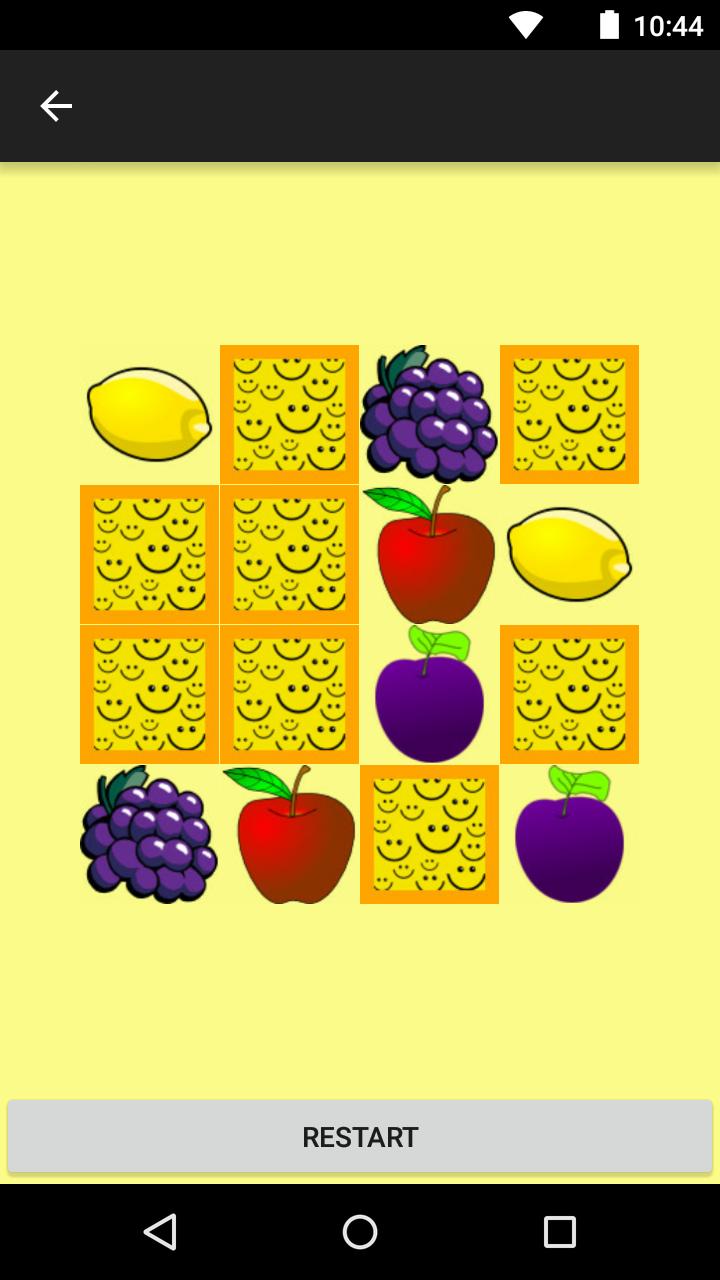 Toddler Fruits Color Game Free