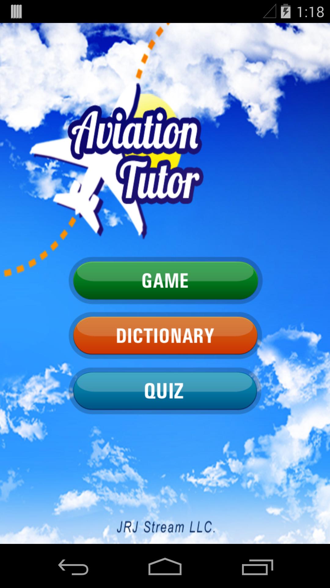 Aviation Dictionary Tutor