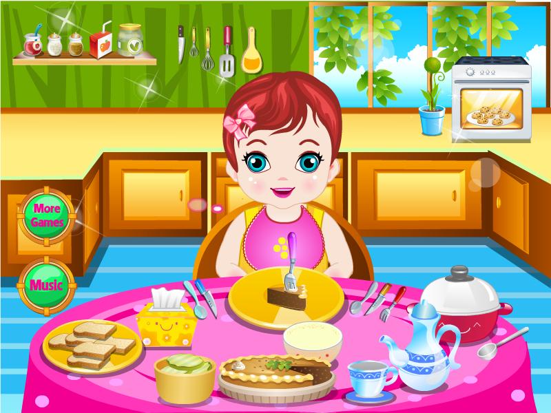 Baby Games Danny Feeding