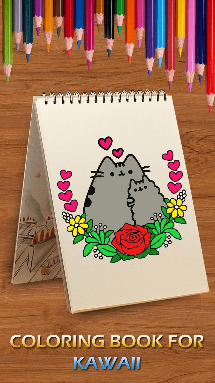 Coloring Book for Kawaii
