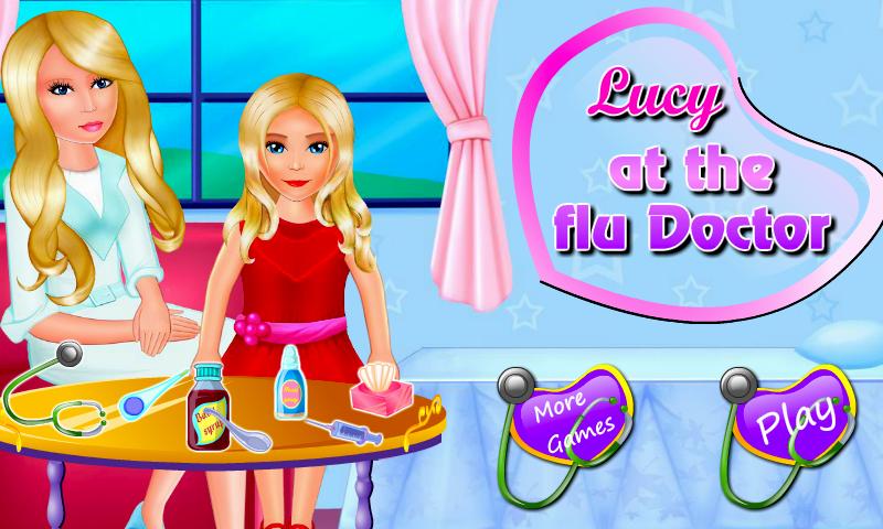 Lucy at the Flu Doctor