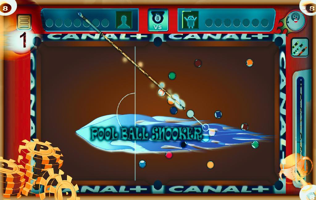 Pool table games balls