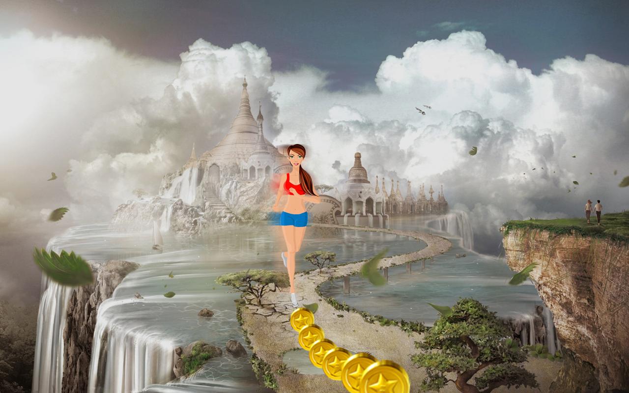 Subway Anime Girl Run