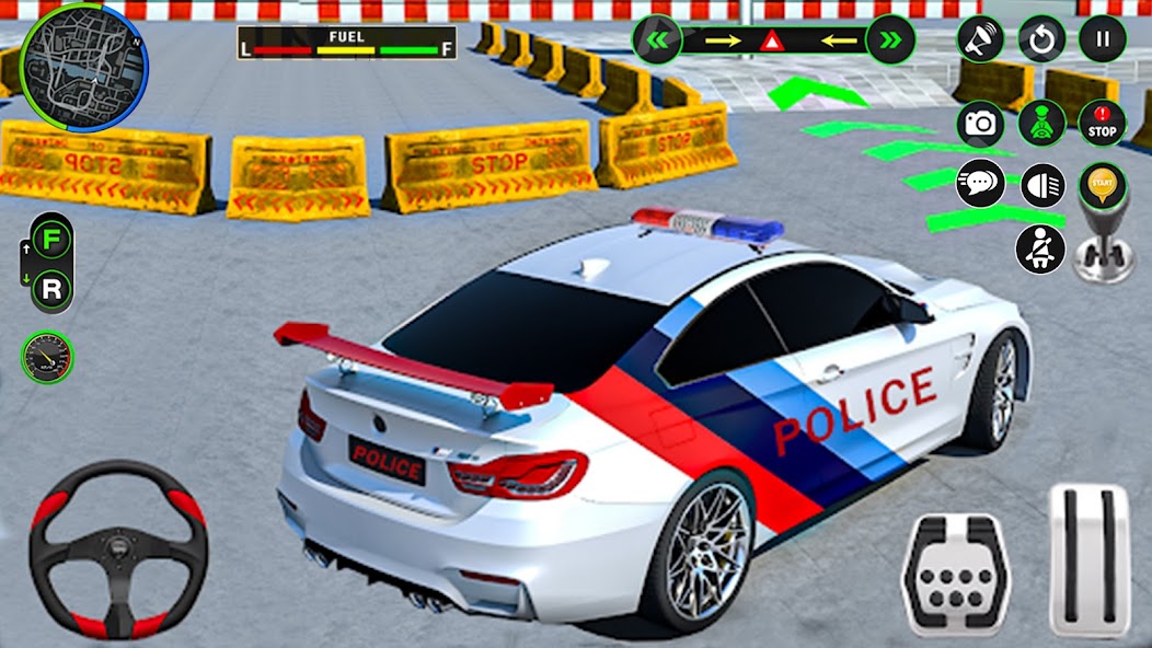 Police Car Parking: Car Games