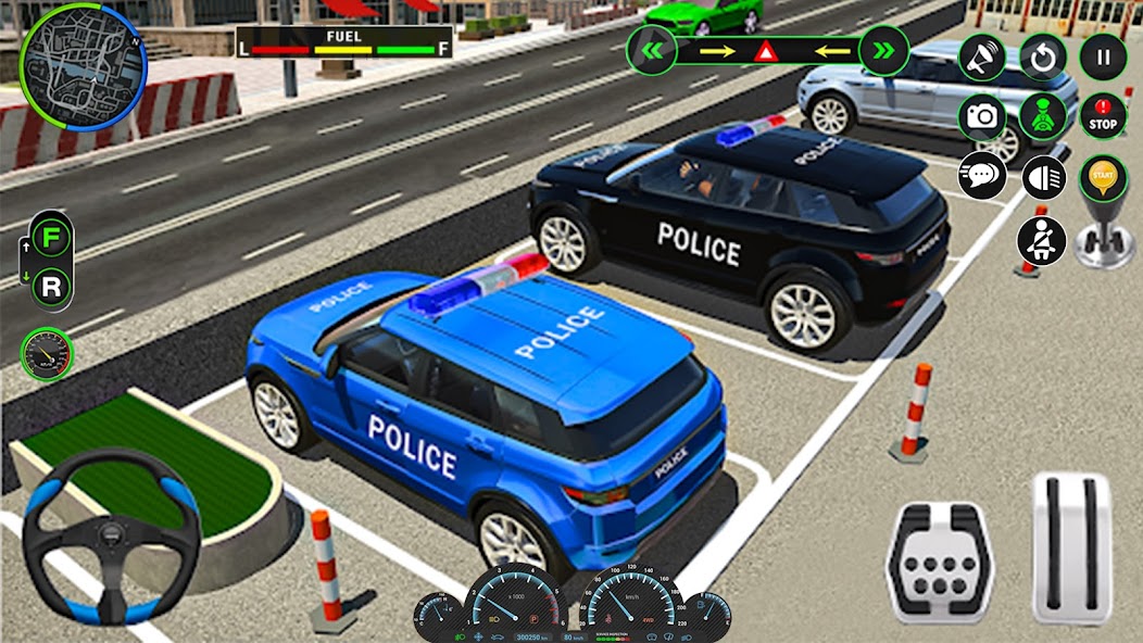 Police Car Parking: Car Games