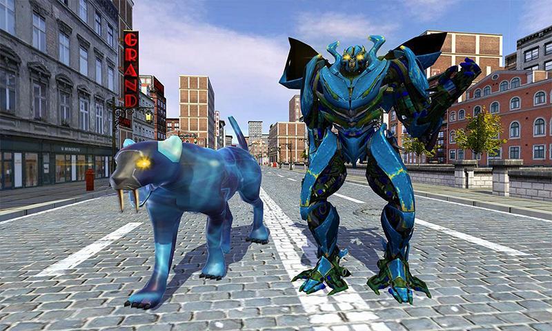 Multi Panther Robot Hero: Grand Robot City Battle