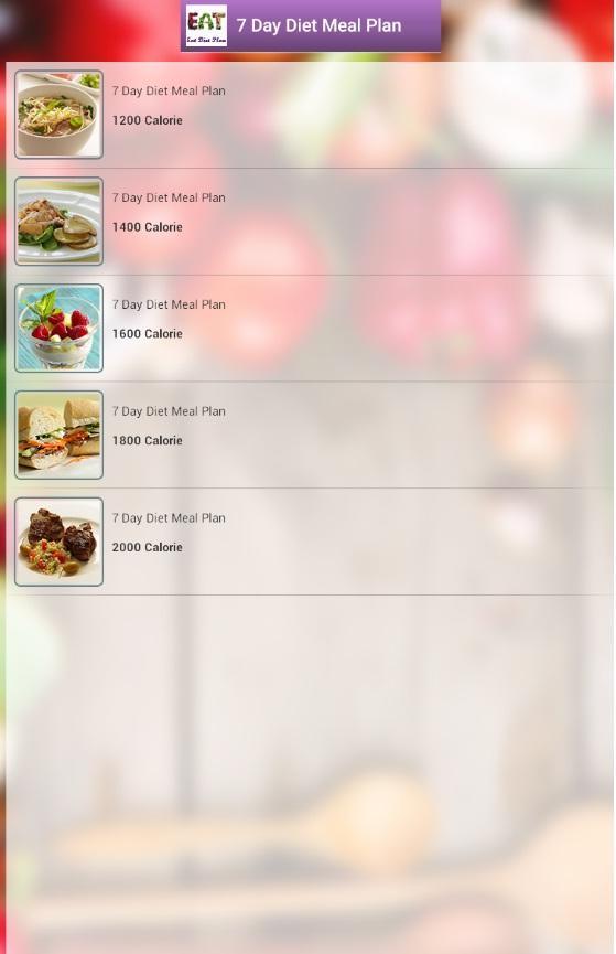 Eat Diet Plan