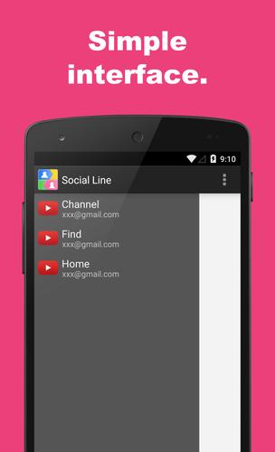 SocialLine for YouTube