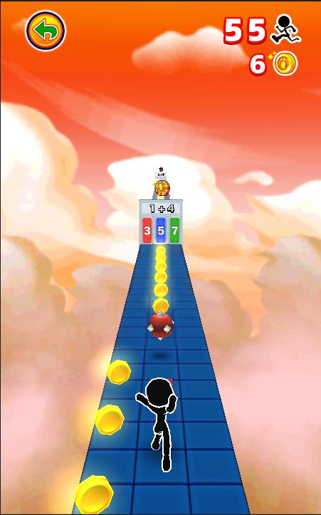 Calc Dash Free Temple Run Game