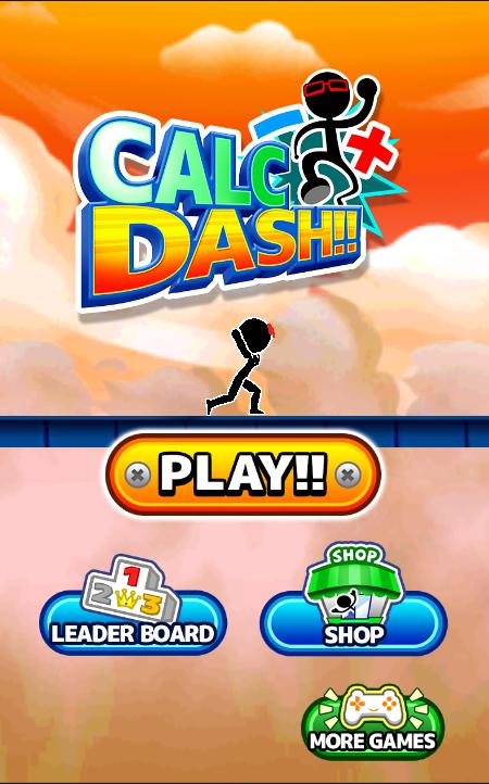 Calc Dash Free Temple Run Game