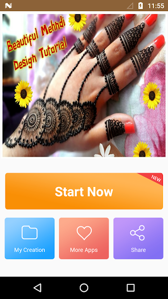 Mehndi Design Photo Editor