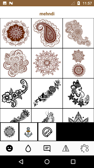 Mehndi Design Photo Editor