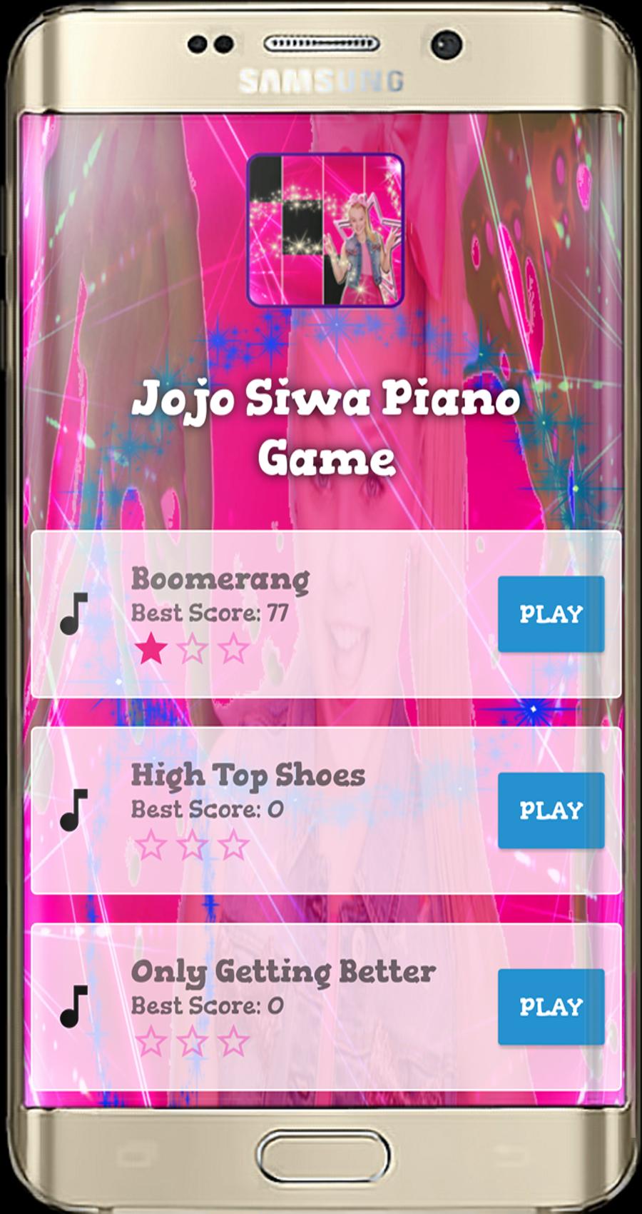 Jojo Siwa Piano Game