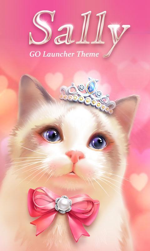 Sally GO Launcher Theme