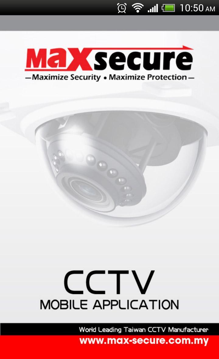 Maxsecure CCTV Mobile Viewer