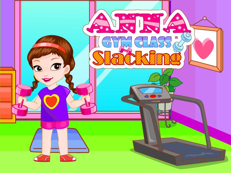 Anna Gym Class Slacking