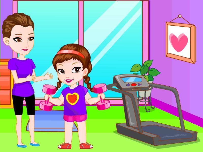 Anna Gym Class Slacking