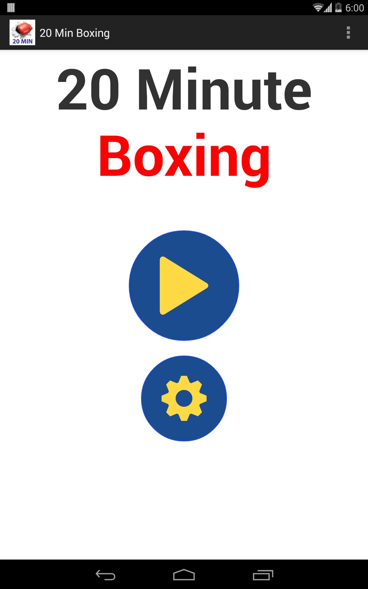 20 Minute Boxing Workout