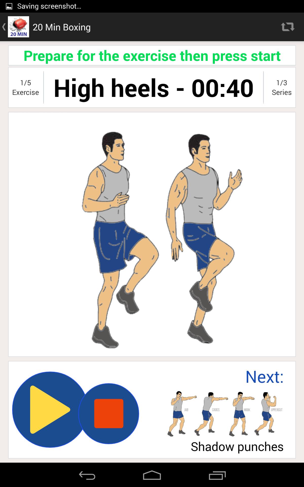 20 Minute Boxing Workout