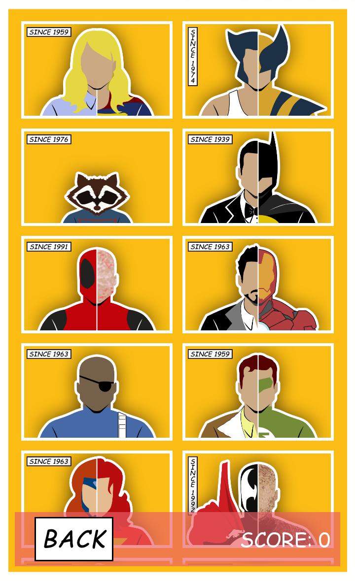Superheroes Quiz