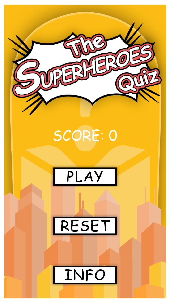 Superheroes Quiz