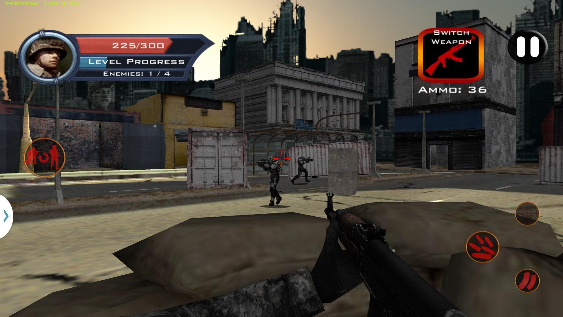 Target Sniper City War 3D