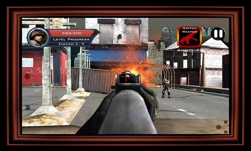 Target Sniper City War 3D
