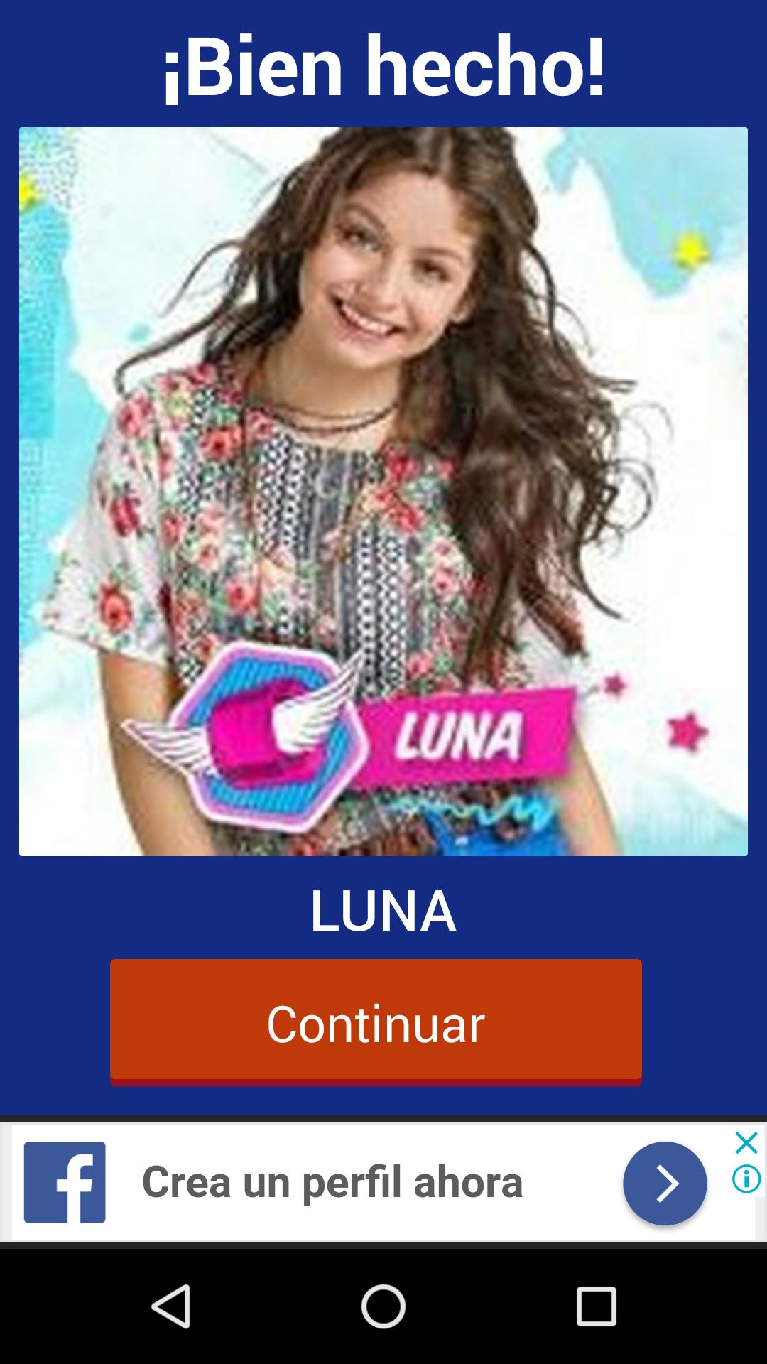 Adivina personaje Soy Luna