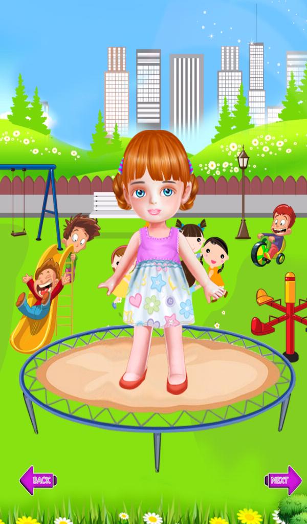 Knee doctor games for girls