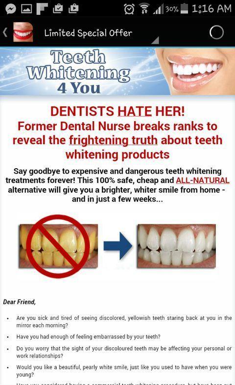 Teeth Whitening Care