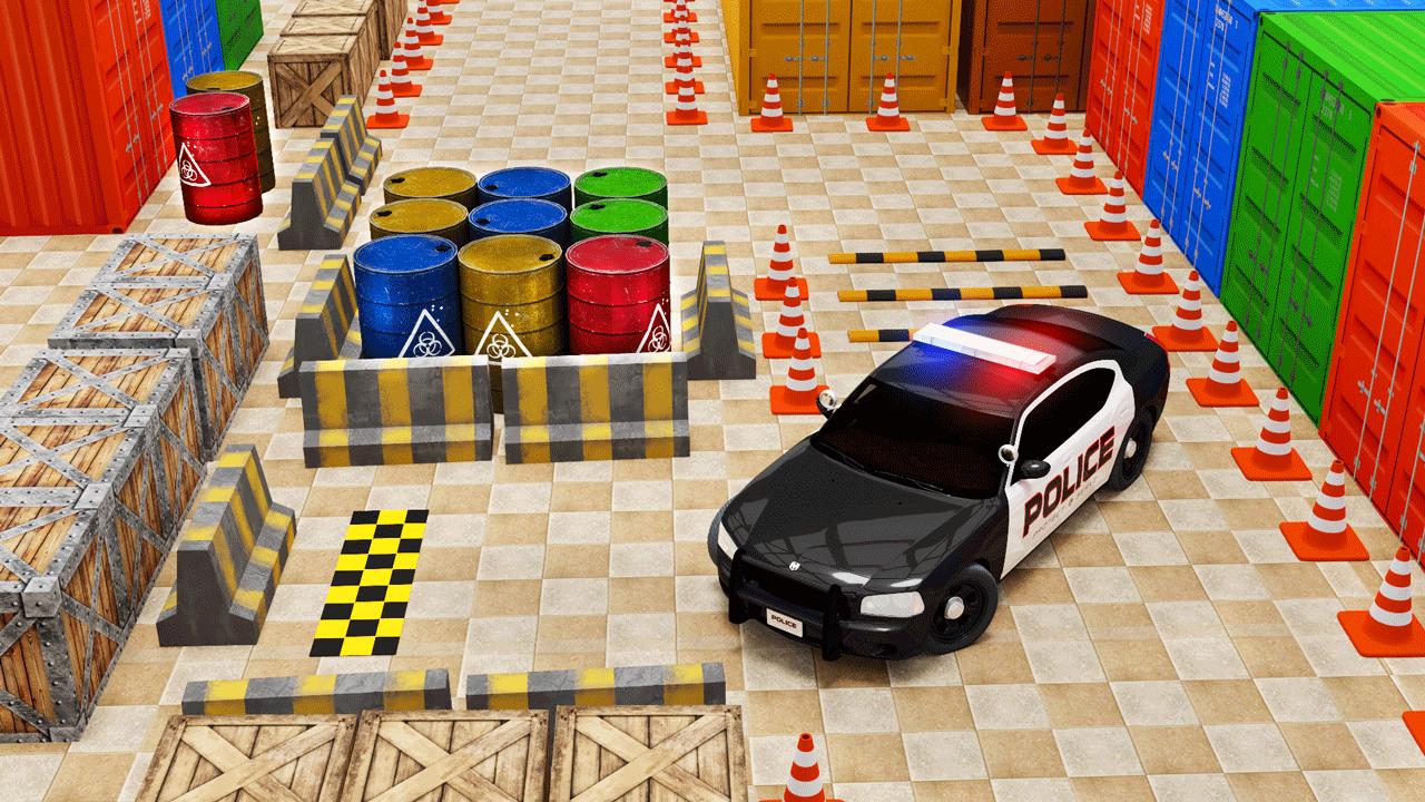 Modern Police Car Parking Game