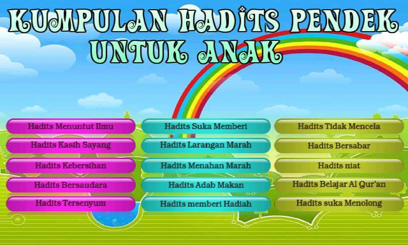 Edukasi-Hadits Pendek Utk Anak