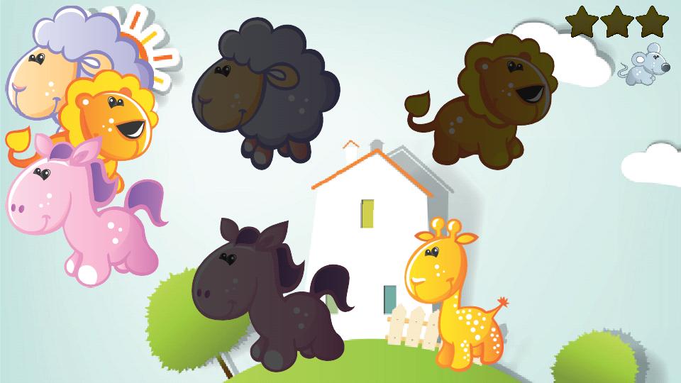 Free Animals Puzzle for Babies